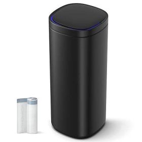 13-Gallon Motion Sensor Stainless Steel Trash Can with Ozone Deodorizer