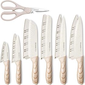 Knife Set13 Pieces Kitchen Knives  Stainless Steel