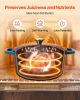 Enameled Cast Iron Dutch Oven, 6 Quart Pot with Lid and Dual Handles, Heavy-Duty Durable Cookware Pan, Oven Induction Compatible up to 500Â°F