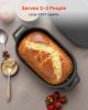 Enameled Cast Iron Dutch Oven, 3.5 Quart Pot with Lid and Dual Handles, Heavy-Duty Durable Cookware Pan, Oven Induction Compatible up to 500Â°F
