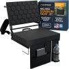 Alpcour Folding Reclining Stadium Seat with Back Support for Bleachers