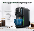 1450W Automatic Espresso Machine 19Bar Cold Heat Extraction French Kcup Capsule Nes Capsule DG Capsule 19Bar Cold Heat Extraction French 600L Tank Tou